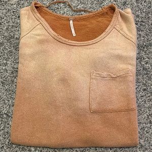 Free people ombré quarter sleeve